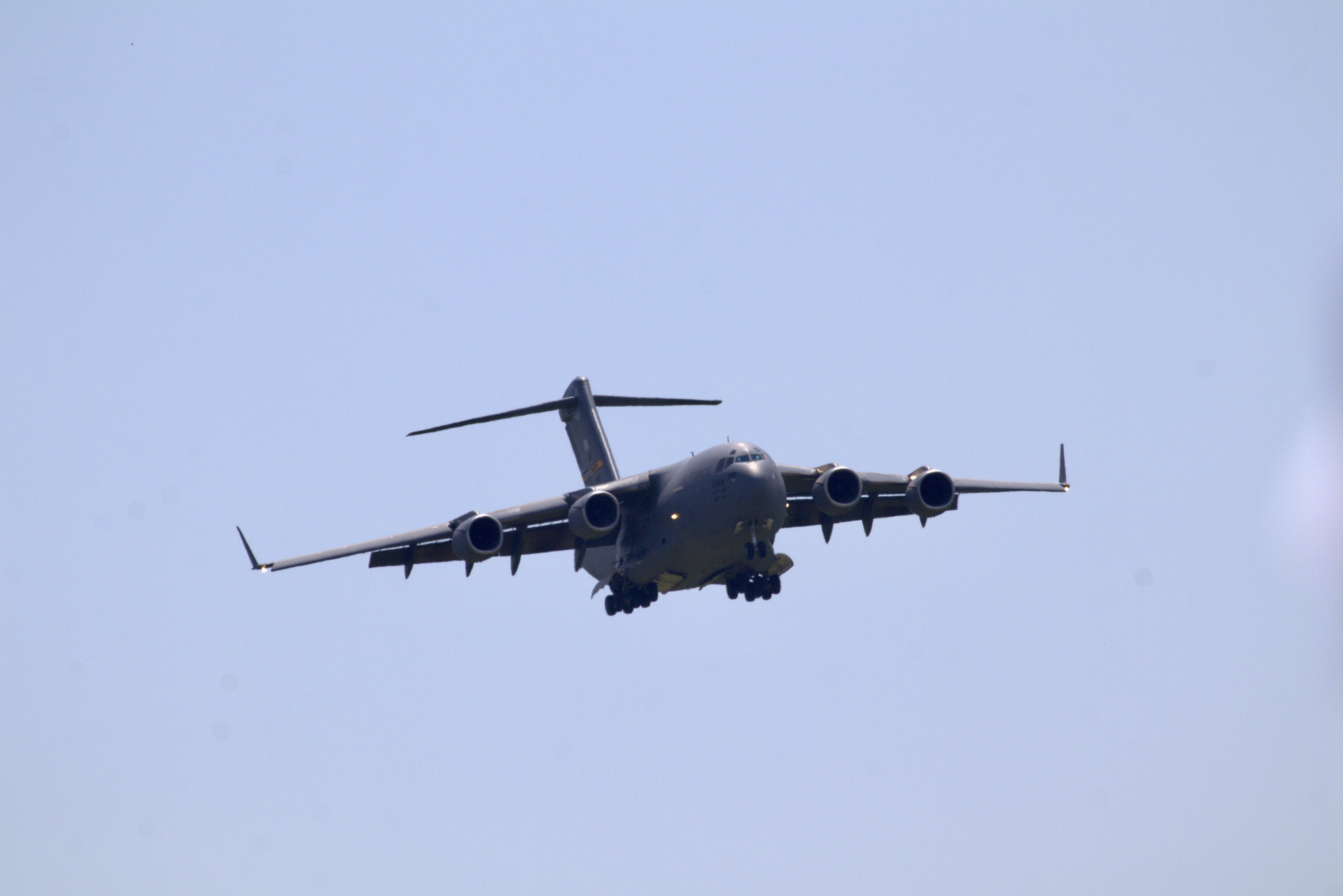 C-17 East Coast Demo Team final approach